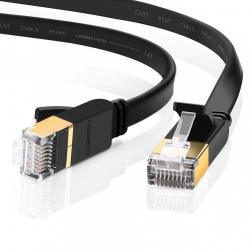 Ugreen Cable Patch Cat7 STP RJ-45 Macho - RJ-45 Macho, 2 Metros, Negro 