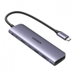 Ugreen Hub USB-C - HDMI, USB-A 3.1, USB-C, 5 Gbit/s 