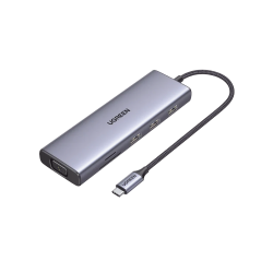Ugreen Hub USB-C - HDMI, RJ-45, USB-A 3.0, USB-C, 10 Gbit/s 