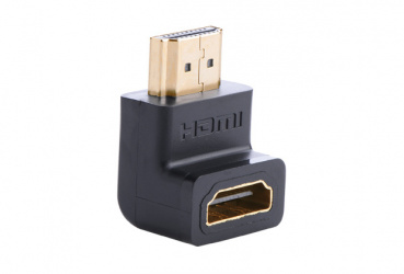 Ugreen Adaptador HDMI 90° HDMI Macho - HDMI Hembra, Negro 