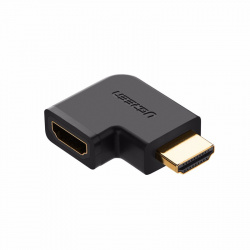Ugreen Adaptador HDMI Macho - HDMI Hembra, Negro 