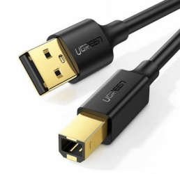 Ugreen Cable USB-A Macho - USB-B Macho, 2 Metros, Negro 