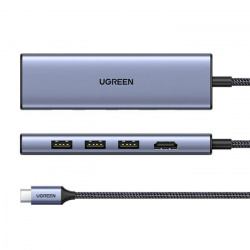 Ugreen Hub USB-C - HDMI, USB-A 3.0, 5 Gbit/s  