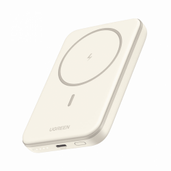 Cargador Portátil Ugreen Power Bank 25207B, 5000mAh, Crema 