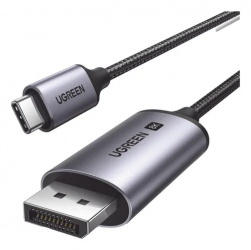 Ugreen Cable DisplayPort 25839 DisplayPort 1.4 Macho - USB-C Macho, 7680x4320 8K, 3 Metros 