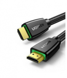 Ugreen Cable HDMI de Alta Velocidad HDMI 2.0 Macho - HDMI 2.0 Macho, 4K, 60Hz, 10 Metros, Negro 