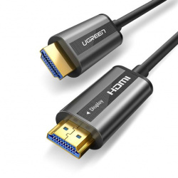Ugreen Cable HDMI de Alta Velocidad HDMI A 2.0 Macho - HDMI A 2.0 Macho, 4K, 60Hz, 20 Metros, Negro 
