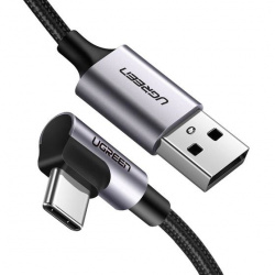 Ugreen Cable USB A Macho - USB C Macho, 50cm, Negro 