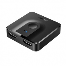 Ugreen Adaptador HDMI 2 en 1, HDMI Hembra - 2x HDMI Hembra, Negro 