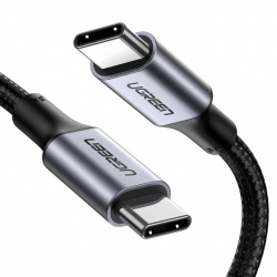 Ugreen Cable USB C Macho - USB C Macho, 2 Metros, Negro 