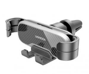 Ugreen Soporte de Auto para Celular 80539, Rotación 360°, Gris 