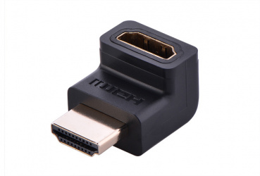 Ugreen Adaptador HDMI 2.0 Macho - HDMI 2.0 Hembra, 4K, 60Hz, Negro 