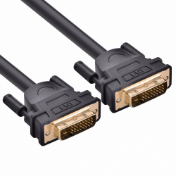 Ugreen Cable DVI-D Macho - DVI-D Macho, 5 Metros, Negro 