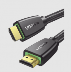 Ugreen Cable HDMI de Alta Velocidad HDMI 2.0 Macho - HDMI 2.0 Macho, 4K, 60Hz, 1.5 Metros, Negro 