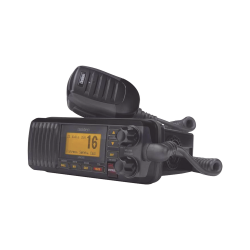 Uniden Radio Móvil Marino UM-385BK, VHF, 25W, Negro 