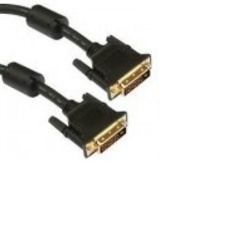 Unirise Cable DVI-D Macho - DVI-D Macho, 2.4 Metros, Negro 