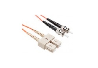 Unirise Cable Fibra Óptica Multimodo Dúplex SC Macho - ST Macho, 62.5/125, 10 Metros, Naranja 