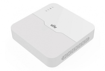 ﻿Uniview NVR de 4 Canales NVR301-04LS3-P4 para 1 Disco Duro, máx. 6TB, 2x USB 2.0, 1x RJ-45 