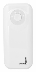 Cargador Portátil Urban Factory Emergency Battery, 4400mAh, Blanco 