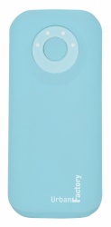 Cargador Portátil Urban Factory Power Bank Emergency Pocket, 5600mAh, Negro 