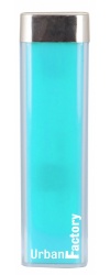 Cargador Portátil Urban Factory Power Bank Lipstick, 3000mAh, Azul 