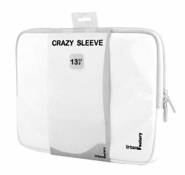 Urban Factory Funda de Vinilo Crazy para Laptop 13.3
