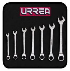 Urrea Juego de Llaves Combinadas 1200MCM, 7 Piezas 