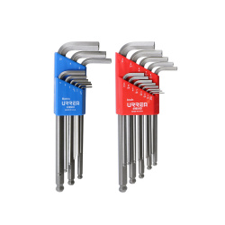 Urrea Juego de Llaves Hexagonales, 22 Piezas, Acero 