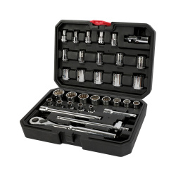 Urrea Juego de Dados con Matraca 5200CB, 3/8