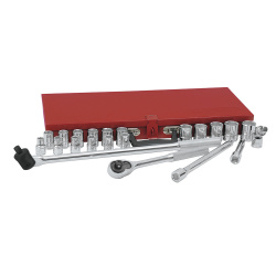 Urrea Juego de Dados con Matraca 54210H, 1/2