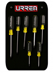 Urrea Juego de Destornilladores Combinados 9400A, 7 Piezas 