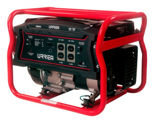 Urrea Generador de Gasolina GG835A, 3000W, 120V, 15 Litros, Negro/Rojo 
