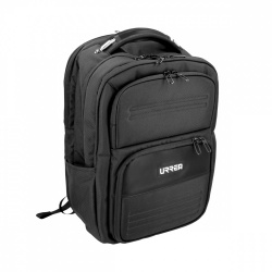 Urrea Mochila de Poliéster MOCHU para Laptop, Negro 