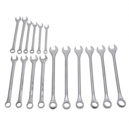 Urrea Juego de Llave Combinada 1200FHD, 16 Piezas, Acero 