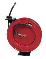 Urrea Porta Manguera de Pared 23RW450, hasta 15 Metros, Rojo 