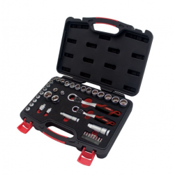 Urrea Juego de dados con Matraca 4752GT, 1/4