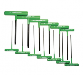 Urrea Juego de Llave Hexagonal 49668TGP, 13 Piezas, Acero 