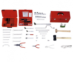 Urrea Set de Herramientas 98052, 58 Piezas, Rojo 