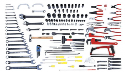 Urrea Set de Herramientas 98101, 137 Piezas, Rojo 