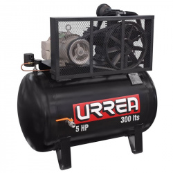 Urrea Compresor de Aire Horizontal COMP9503, 300L, 175psi, 5HP, 220/440V 