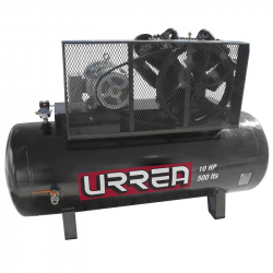 Urrea Compresor de Aire Horizontal COMP9510, 500L, 150psi, 10HP, 220V 