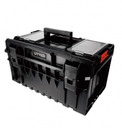 Urrea Caja de Herramientas CPM12, 2 Compartimentos, Negro 
