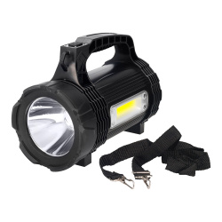 Urrea Linterna Reflectora LED LRC1, 300 Lúmenes, Negro 