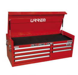 Urrea Caja de Herramientas M56S7, 7 Compartimentos, Rojo 