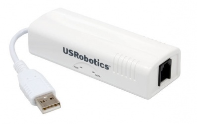 US Robotics Módem USB 2.0 USR5637, RJ-11, 56 Kbit/s 