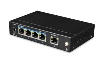 Switch Utepo Fast Ethernet UTP1-SW0401-TP60, 4 Puertos PoE 10/100Mbps + 1 Puerto SFP, 1 Gbit/s, 2000 Entradas - No Administrable 