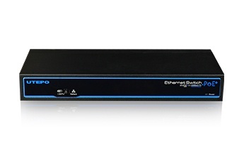 Switch Utepo Fast Ethernet UTP3-SW08-TP120-A1, 8 Puertos PoE 10/100 , 5.6 Gbit/s, 4000 Entradas -  No Administrable 