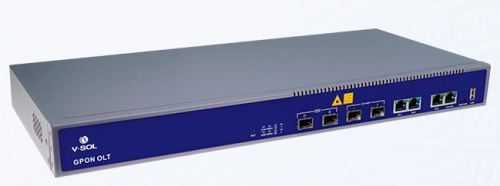 V-SOL Unidad de Red Óptica V1600-GT, 2 Puertos GPON, 2 Puertos Gigabit Ethernet, 2 Puertos SFP/SFP+ 