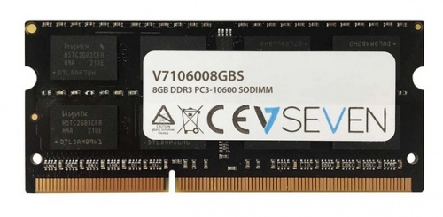Memoria RAM V7 V7106008GBS DDR3, 1333MHz, 8GB, SO-DIMM 