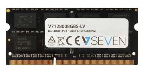 Memoria RAM V7 V7128008GBS-LV DDR3, 1600MHz, 8GB, Non-ECC, SO-DIMM, 1.35V 